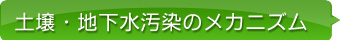 土壌・地下水汚染のメカニズム